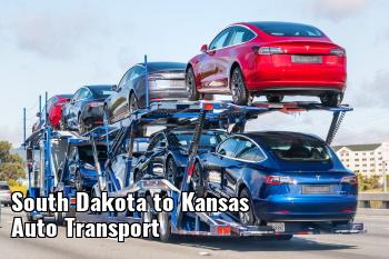 South Dakota to Kansas Auto Transport Shipping