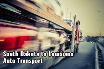 South Dakota to Louisiana Auto Transport Shipping