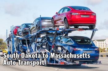 South Dakota to Massachusetts Auto Transport Shipping