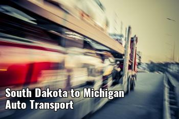 South Dakota to Michigan Auto Transport Shipping