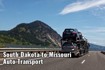 South Dakota to Missouri Auto Transport Shipping