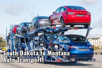 South Dakota to Montana Auto Transport Shipping