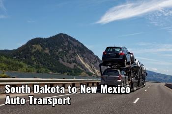 South Dakota to New Mexico Auto Transport Shipping