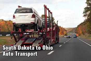 South Dakota to Ohio Auto Transport Shipping