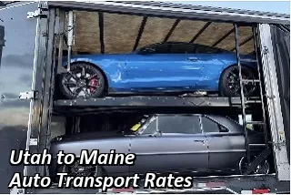 Utah to Maine Auto Transport Shipping