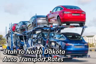 Utah to North Dakota Auto Transport Shipping