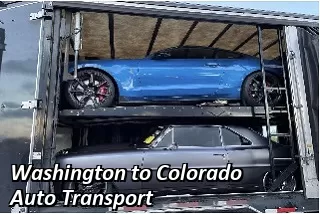 Washington to Colorado Auto Transport