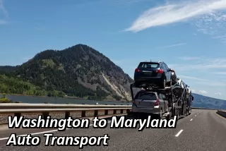 Washington to Maryland Auto Transport