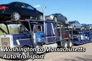 Washington to Massachusetts Auto Transport