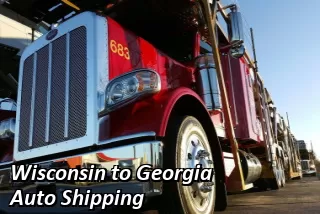 Wisconsin to Georgia Auto Shipping