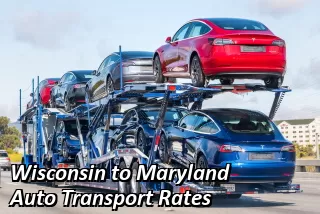 Wisconsin to Maryland Auto Transport Rates