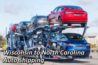 Wisconsin to North Carolina Auto Shipping