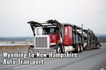 Wyoming to New Hampshire Auto Transport Shipping