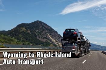Wyoming to Rhode Island Auto Transport Shipping