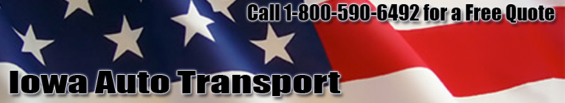 Iowa to Kansas Auto Transport and Shipping Logo