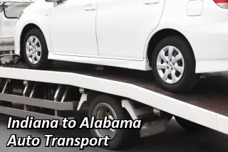 Indiana to Alabama Auto Shipping Rates